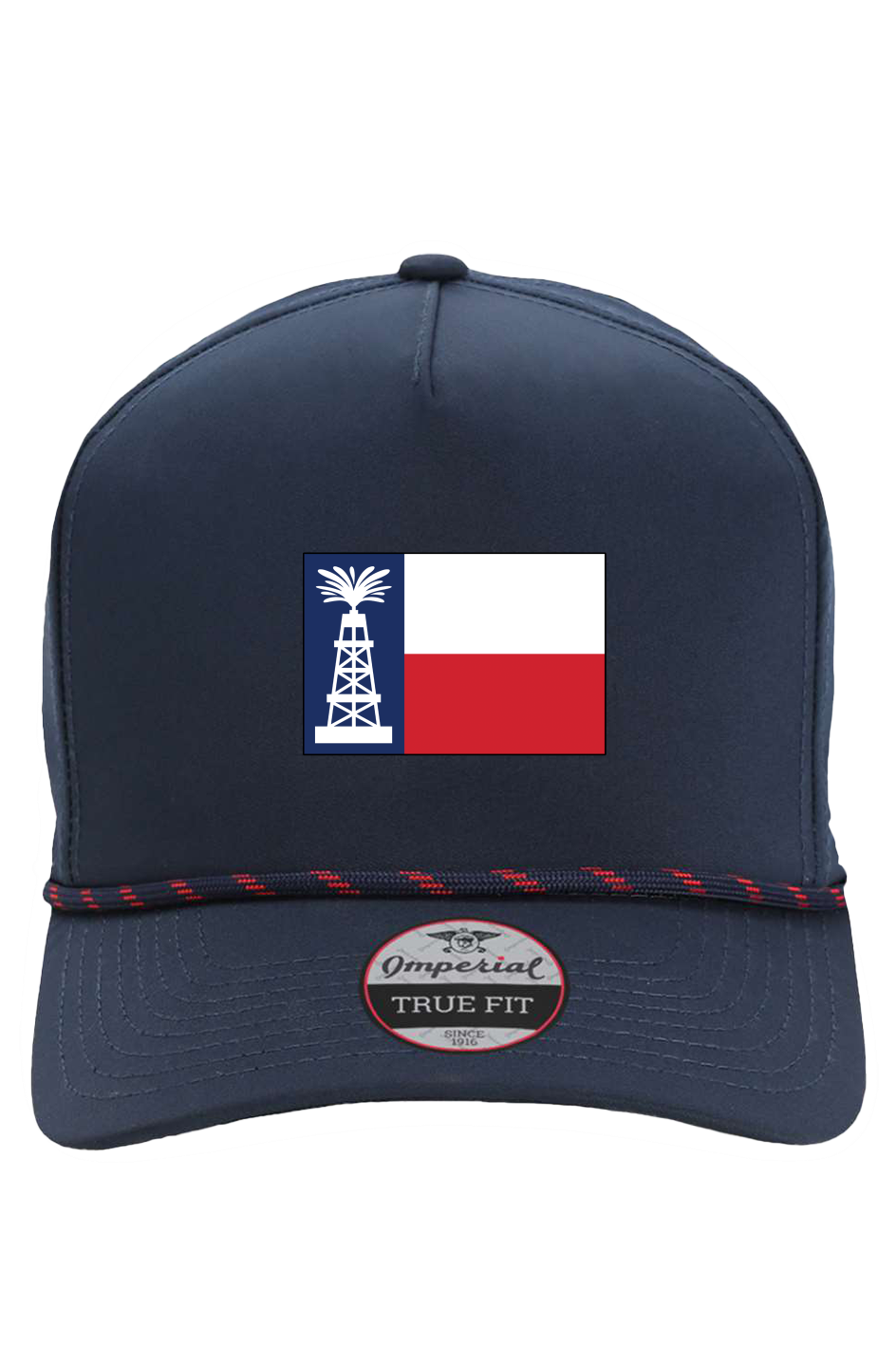 Texas Gusher Imperial Wrightson Rope Cap Embroidered 