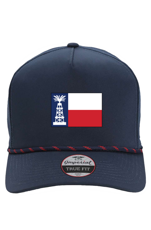 Texas Gusher Imperial Wrightson Rope Cap Embroidered 