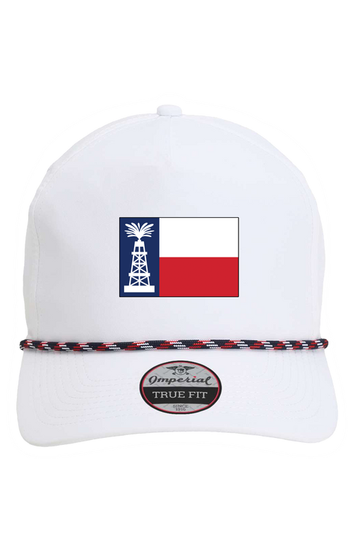 Texas Gusher Imperial Wrightson Rope Cap Embroidered 