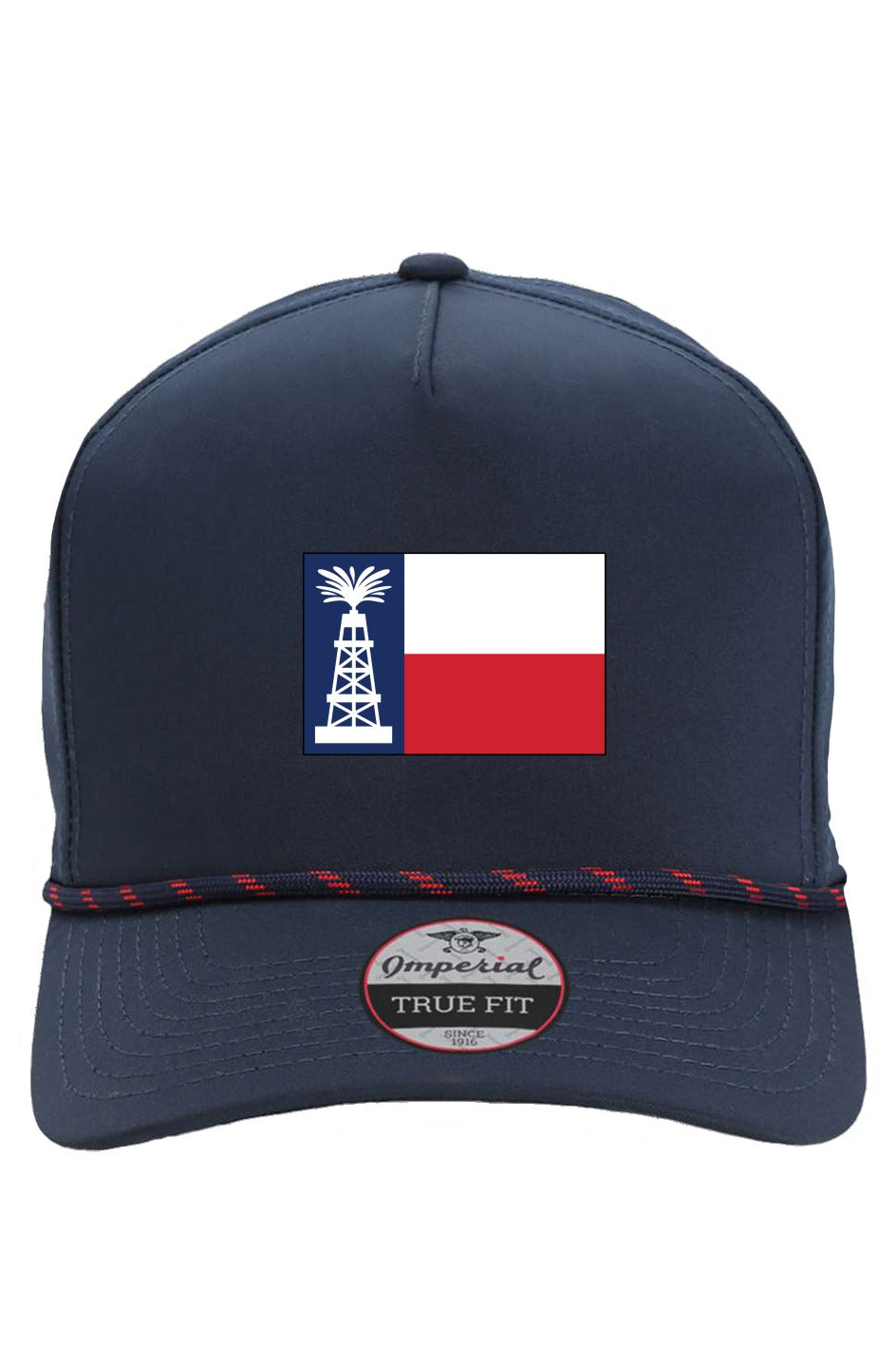 Texas Gusher Embroidered Imperial Rope Hat