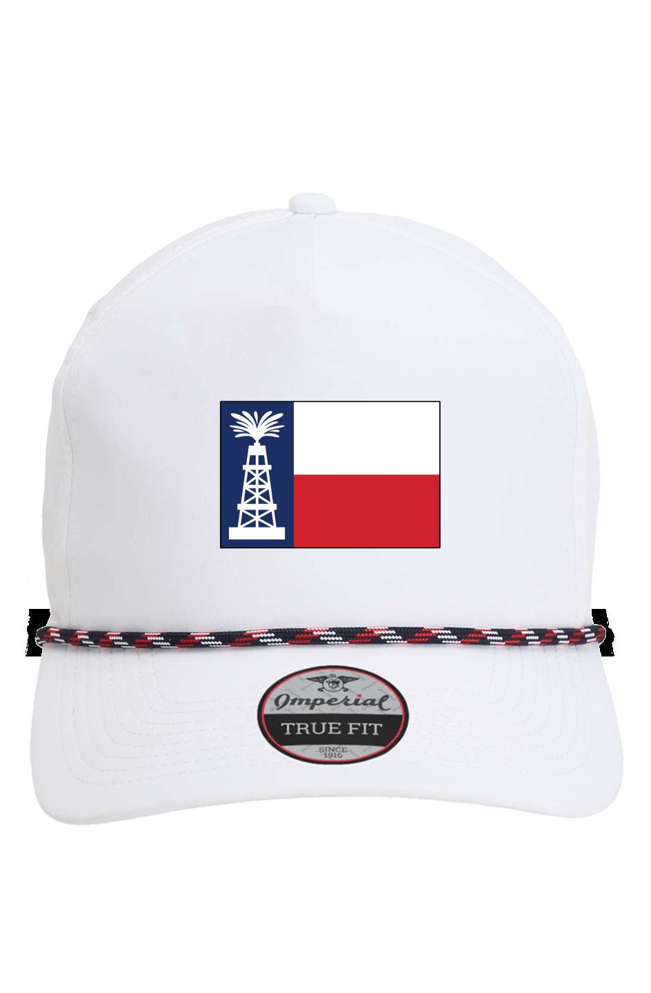Texas Gusher Embroidered Imperial Rope Hat