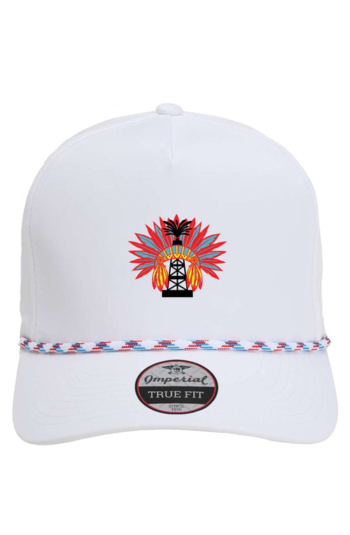 Oilfield Headdress Imperial Wrightson Rope Hat